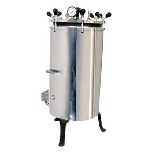 Autoclave Double Drum With Aluminium Steel Finish